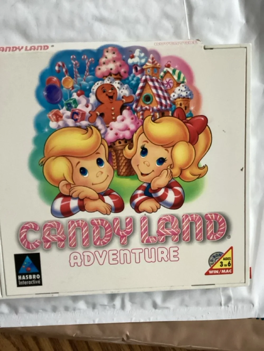 Vintage CANDY LAND ADVENTURE, HASBRO INTERACTIVE CD